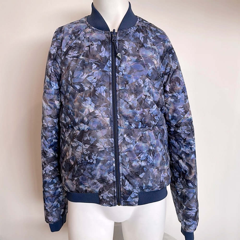 Ivivva Size 12 Two Be One Bomber Jacket Reversible EUC